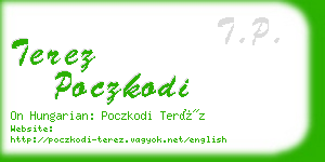 terez poczkodi business card